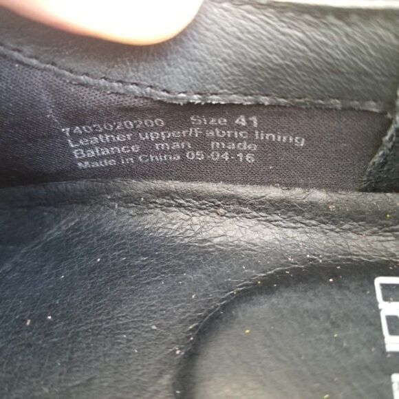 Dansko Adriana Black Leather Lace-up Sneakers Size 41 - Picture 7 of 8